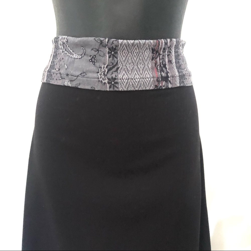 Manque Design Black Skirt A-line Pull-on, pull-off - Picture 2 of 11